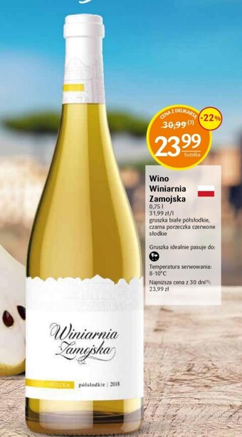 Delikatesy Centrum Wino winiarnia zamojska oferta