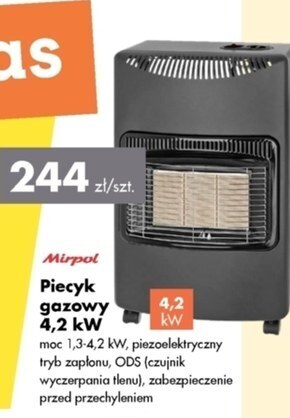 Mrówka Piecyk gazowy mirpol oferta