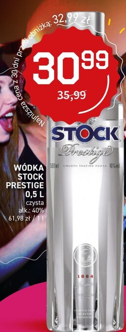 Duży Ben Wódka stock oferta