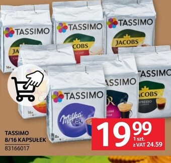 Selgros Kapsułki do ekspresu do kawy tassimo oferta