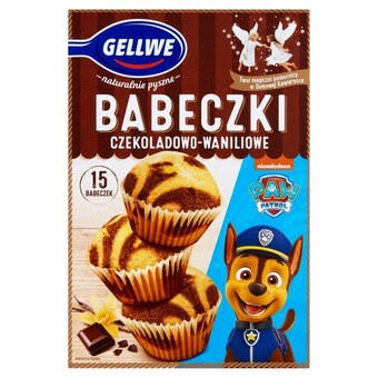 Euro Sklep Gellwe babeczki czekoladowo-waniliowe mieszanka do wypieku 238 g oferta