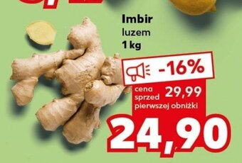 Kaufland Imbir 1 kg oferta