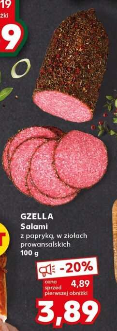 Kaufland GZELLA Salami 100 g oferta