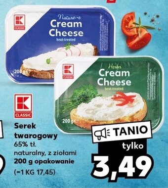 Kaufland Serek twarogowy 65% tł. 200 g oferta