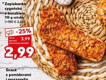 Kaufland Zapiekanka cygańska z boczkiem 115 g oferta