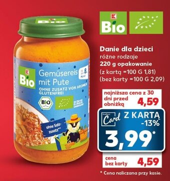 Kaufland Danie dla dzieci 220 g oferta