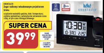 ALDI Zegar radiowy lcd z projektorem oferta