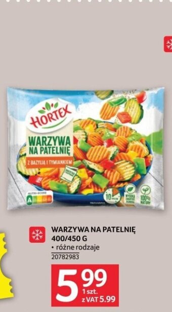 Selgros WARZYWA NA PATELNIĘ 400/450 G oferta