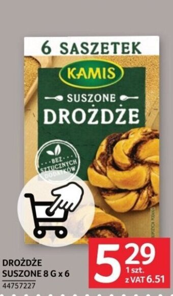 Selgros DROŻDŻE SUSZONE 8 G x 6 oferta