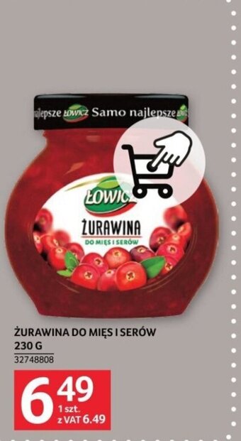 Selgros ŻURAWINA DO MIĘS I SERÓW 230 G oferta