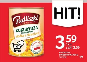 Selgros KUKURYDZA KONSERWOWA 400 G oferta