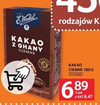Selgros KAKAO CIEMNE 180 G oferta