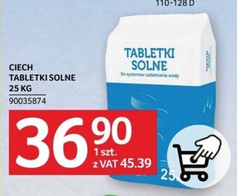Selgros CIECH TABLETKI SOLNE 25 KG oferta