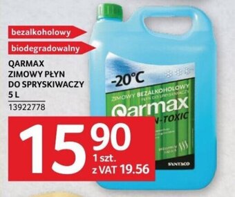 Selgros QARMAX ZIMOWY PŁYN DO SPRYSKIWACZY 5 l oferta