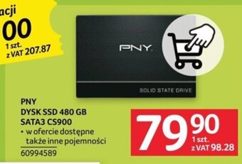 Selgros PNY DYSK SSD 480 GB oferta