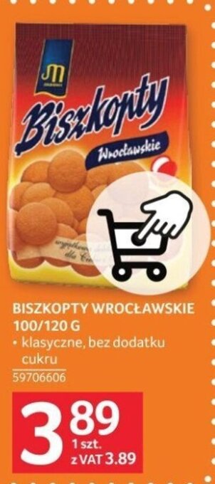 Selgros BISZKOPTY WROCŁAWSKIE 100/120 G oferta