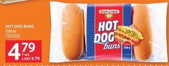 HOT DOG BUNS 250 G