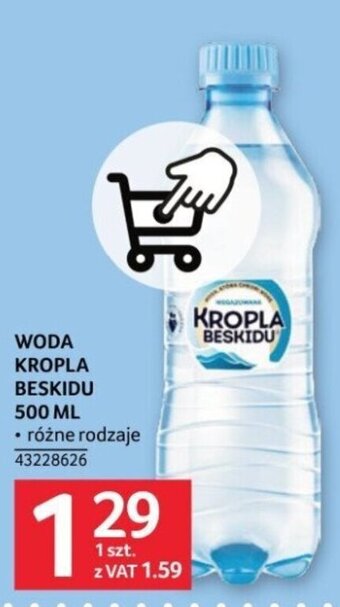 Selgros WODA KROPLA BESKIDU 500 ML oferta