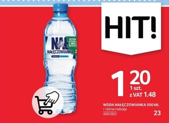 Selgros WODA NAŁĘCZOWIANKA 500 ML oferta