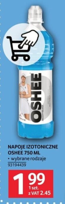 Selgros NAPOJE IZOTONICZNE OSHEE 750 ML oferta