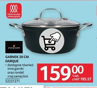 ZWIEGER GARNEK 20 CM DARQUE