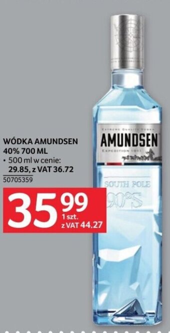 Selgros WÓDKA AMUNDSEN 40% 700 ML oferta