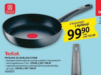 Selgros TEFAL PATELNIA 24 CM BLACK STONE oferta