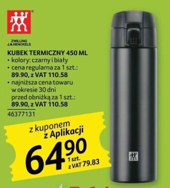 Selgros KUBEK TERMICZNY 450 ML oferta
