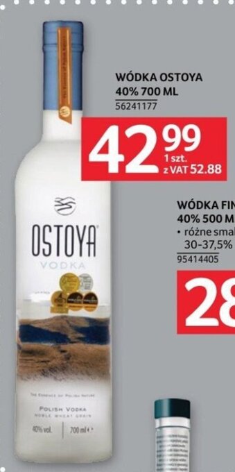 WÓDKA OSTOYA 40% 700 ML