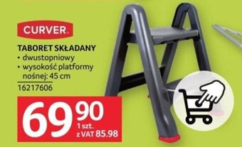 Selgros CURVER TABORET SKŁADANY oferta