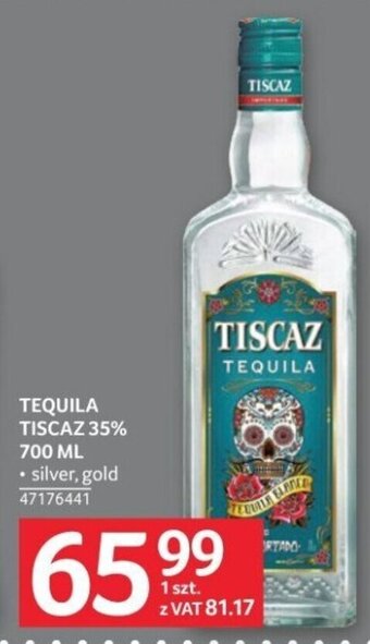 Selgros TEQUILA TISCAZ 35% 700 ML oferta
