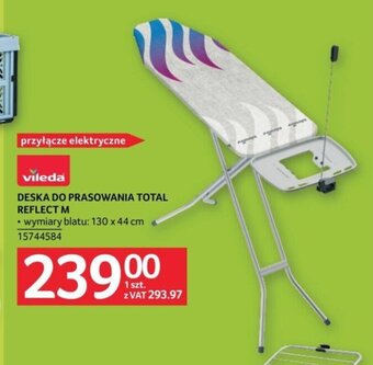 Selgros vileda DESKA DO PRASOWANIA TOTAL REFLECT M oferta