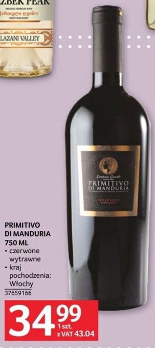 PRIMITIVO DI MANDURIA 750 ML