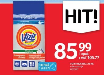 Selgros VIZIR PROSZEK 7,15 KG oferta