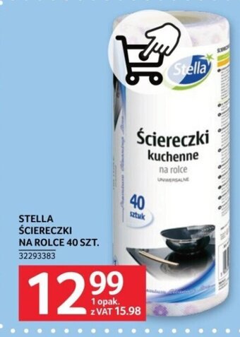Selgros STELLA ŚCIERECZKI NA ROLCE 40 SZT. oferta