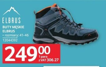 Selgros BUTY MĘSKIE ELBRUS oferta