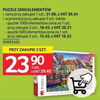 Selgros PUZZLE 2000 ELEMENTÓW oferta