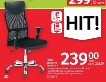 Selgros FOTEL BIUROWY PERFECT R oferta