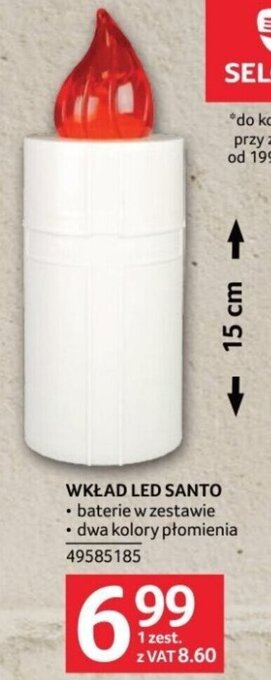 Selgros WKŁAD LED SANTO oferta
