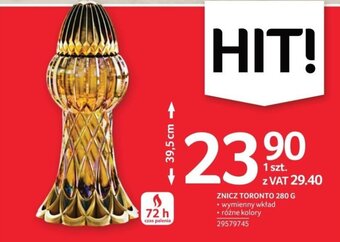 Selgros ZNICZ TORONTO 280 G oferta