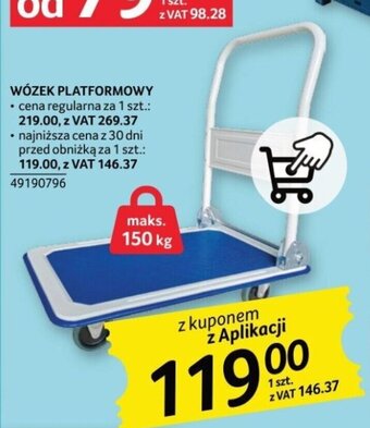 Selgros WÓZEK PLATFORMOWY oferta