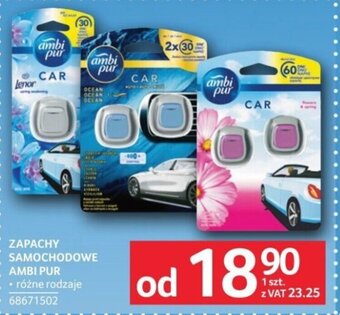 Selgros ZAPACHY SAMOCHODOWE AMBI PUR oferta