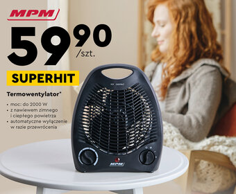 Biedronka MPM Termowentylator oferta