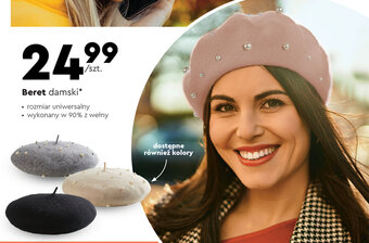 Biedronka Beret damski oferta