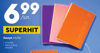 Biedronka Zeszyt A5/60 oferta