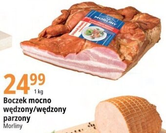 E.Leclerc Boczek mocno wędzony / wędzony parzony Morliny 1 kg oferta