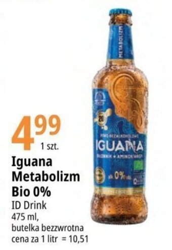 E.Leclerc Iguana Metabolizm Bio 0% 475 ml oferta