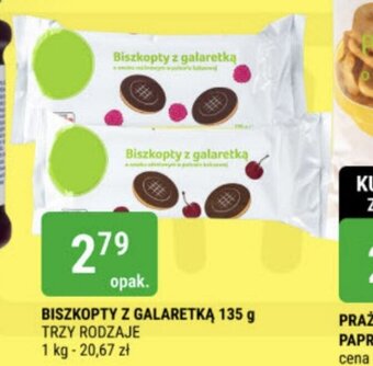 bi1 Biszkopty z galaretką 135 g oferta