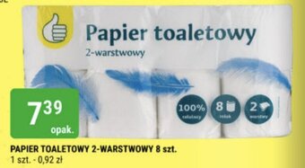 bi1 PAPIER TOALETOWY 2-WARSTWOWY 8 szt. oferta