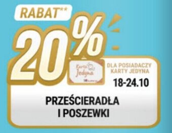 PRZEŚCIERADŁA I POSZEWKI